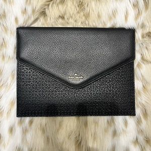 Black Envelope Clutch